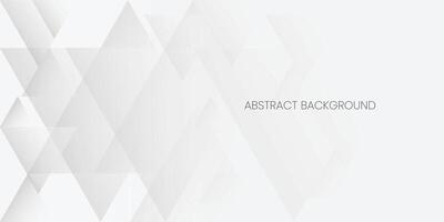 Abstract white monochrome background, for design brochure, website, flyer. Geometric white wallpaper for certificate, presentation, landing page vector
