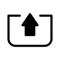 Upload Icon Symbol Design Illustration vector