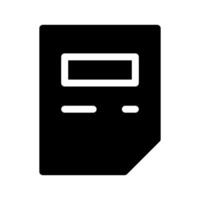 File Icon Symbol Design Illustration vector