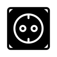 Socket Icon Symbol Design Illustration vector