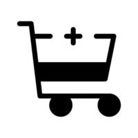 Add To Cart Icon Symbol Design Illustration vector