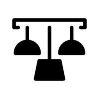 Ceiling Lamp Icon Symbol Design Illustration vector