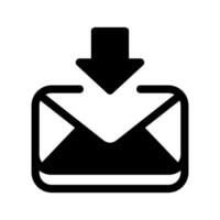 Inbox Icon Symbol Design Illustration vector