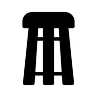 Stool Icon Symbol Design Illustration vector