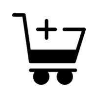 Add To Cart Icon Symbol Design Illustration vector