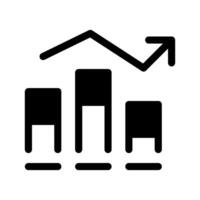 Statistics Icon Symbol Design Illustration vector