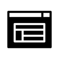 Web Layout Icon Symbol Design Illustration vector