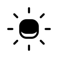 Sun Icon Symbol Design Illustration vector