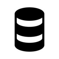 Database Icon Symbol Design Illustration vector