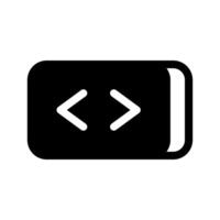 Coding Icon Symbol Design Illustration vector