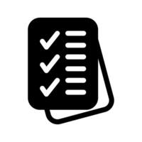 To Do List Icon Symbol Design Illustration vector