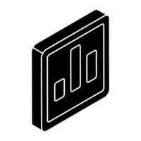 An icon design of business report vector