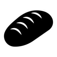 Modern design icon of bread vector