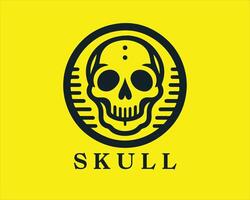 Skull Logo Design Template vector
