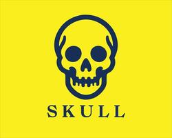 Skull Logo Design Template vector