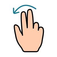 Touch pad icon. Index finger, doubleclick, decrease, increase, turn, rotation, approximation, press, Scrolling, click, arrow, sensor, turn. Zoom in, move, response time, x2 vector