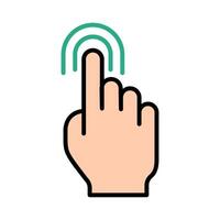 Touch pad icon. Index finger, doubleclick, decrease, increase, turn, rotation, approximation, press, Scrolling, click, arrow, sensor, turn. Zoom in, move, response time, x2 vector
