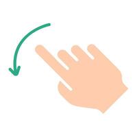 Touch pad icon. Index finger, doubleclick, decrease, increase, turn, rotation, approximation, press, Scrolling, click, arrow, sensor, turn. Zoom in, move, response time, x2 vector