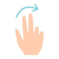 Touch pad icon. Index finger, doubleclick, decrease, increase, turn, rotation, approximation, press, Scrolling, click, arrow, sensor, turn. Zoom in, move, response time, x2 vector