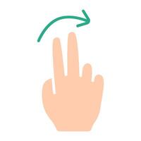 Touch pad icon. Index finger, doubleclick, decrease, increase, turn, rotation, approximation, press, Scrolling, click, arrow, sensor, turn. Zoom in, move, response time, x2 vector