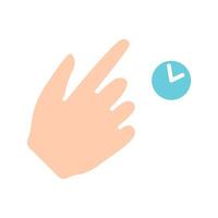 Touch pad icon. Index finger, doubleclick, decrease, increase, turn, rotation, approximation, press, Scrolling, click, arrow, sensor, turn. Zoom in, move, response time, x2 vector