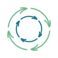 Propeller line icon. Airflow, fresh air, ventilation, mechanical component, fan blade, rotation, wind power, filtration, circulation, energy efficiency, propeller, virus, conditioning, mechanical vector