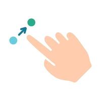 Touch pad icon. Index finger, doubleclick, decrease, increase, turn, rotation, approximation, press, Scrolling, click, arrow, sensor, turn. Zoom in, move, response time, x2 vector