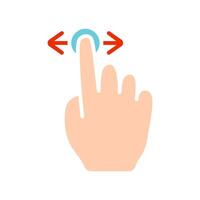 Touch pad icon. Index finger, doubleclick, decrease, increase, turn, rotation, approximation, press, Scrolling, click, arrow, sensor, turn. Zoom in, move, response time, x2 vector