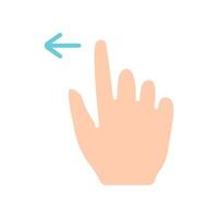 Touch pad icon. Index finger, doubleclick, decrease, increase, turn, rotation, approximation, press, Scrolling, click, arrow, sensor, turn. Zoom in, move, response time, x2 vector