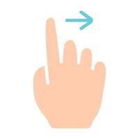 Touch pad icon. Index finger, doubleclick, decrease, increase, turn, rotation, approximation, press, Scrolling, click, arrow, sensor, turn. Zoom in, move, response time, x2 vector
