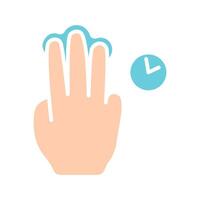 Touch pad icon. Index finger, doubleclick, decrease, increase, turn, rotation, approximation, press, Scrolling, click, arrow, sensor, turn. Zoom in, move, response time, x2 vector