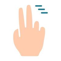 Touch pad icon. Index finger, doubleclick, decrease, increase, turn, rotation, approximation, press, Scrolling, click, arrow, sensor, turn. Zoom in, move, response time, x2 vector