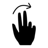 Touch pad icon. Index finger, doubleclick, decrease, increase, turn, rotation, approximation, press, Scrolling, click, arrow, sensor, turn. Zoom in, move, response time, x2 vector