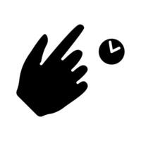 Touch pad icon. Index finger, doubleclick, decrease, increase, turn, rotation, approximation, press, Scrolling, click, arrow, sensor, turn. Zoom in, move, response time, x2 vector