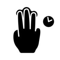 Touch pad icon. Index finger, doubleclick, decrease, increase, turn, rotation, approximation, press, Scrolling, click, arrow, sensor, turn. Zoom in, move, response time, x2 vector