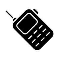 Military radio line icon. Communication, equipment, army, device, portable, radio, soldier, signal, transmission, secure, tactical, field, operations, wireless, technology, combat, network. vector