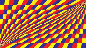 Primary colors background, blue, red, and yellow with rectangle shape. illustration. vector