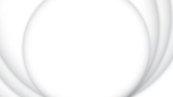 Abstract white and gray color, modern design stripes background with geometric round shape. illustration. vector