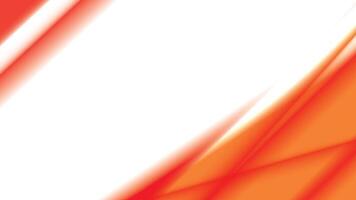 Abstract white and orange color, modern design stripes background with geometric shape. illustration. vector