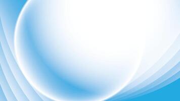 Abstract geometric white and blue color background with round shape. illustration. vector