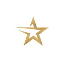 Modern Stars logo design concept vector