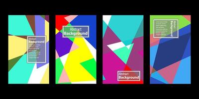 Set Of Abstract Creative Backgrounds, Hand drawn various Textured abstract shapes, coloful doodle objects, Contemporary modern trendy illustrations. Every background is isolated vector