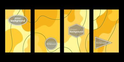 Set Of Abstract Creative Backgrounds, Hand drawn various Textured abstract shapes, coloful doodle objects, Contemporary modern trendy illustrations. Every background is isolated vector