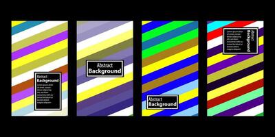 Set Of Abstract Creative Backgrounds, Hand drawn various Textured abstract shapes, coloful doodle objects, Contemporary modern trendy illustrations. Every background is isolated vector