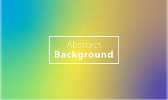 Colorful modern fresh abstract gradient background, Abstract Blurred Colorful Spring, Summer, Sea. vector