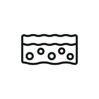 Scouring pad sponge icon design templates simple and modern vector