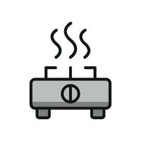Stove icon design templates simple and modern vector
