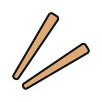 Chopstick icon design templates simple and modern vector
