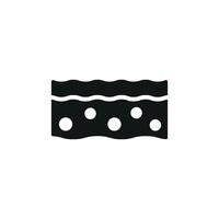 Scouring pad sponge icon design templates simple and modern vector