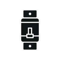 Circuit breaker icon design templates simple and modern vector